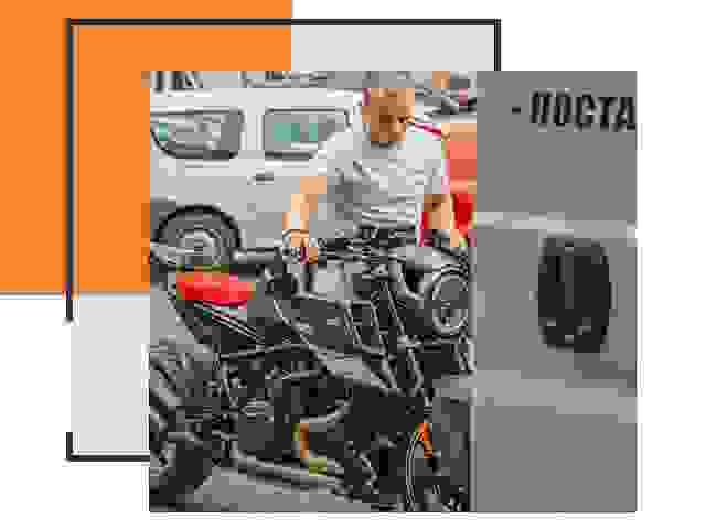 Перевозка мотоцикла по России - Услуги Перевозка-Сст
