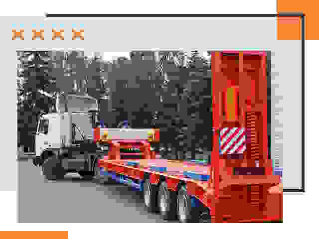Перевозки на тралах и платформах в Сестрорецке